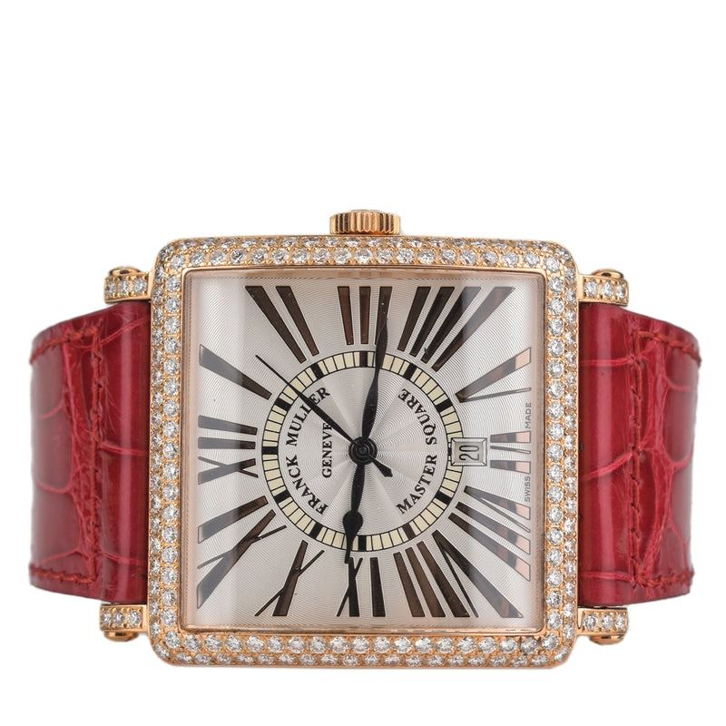 Franck muller master online square rose gold