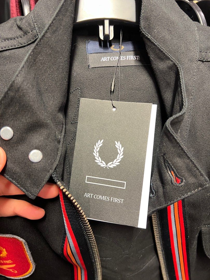 Fred perry art comes first jacket hot sale