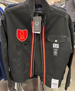 Fred perry art clearance comes first jacket
