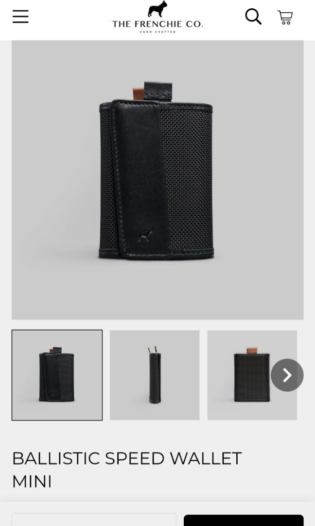 Frenchie Co Ballistic Speed Wallet Mini, Luxury, Bags & Wallets on