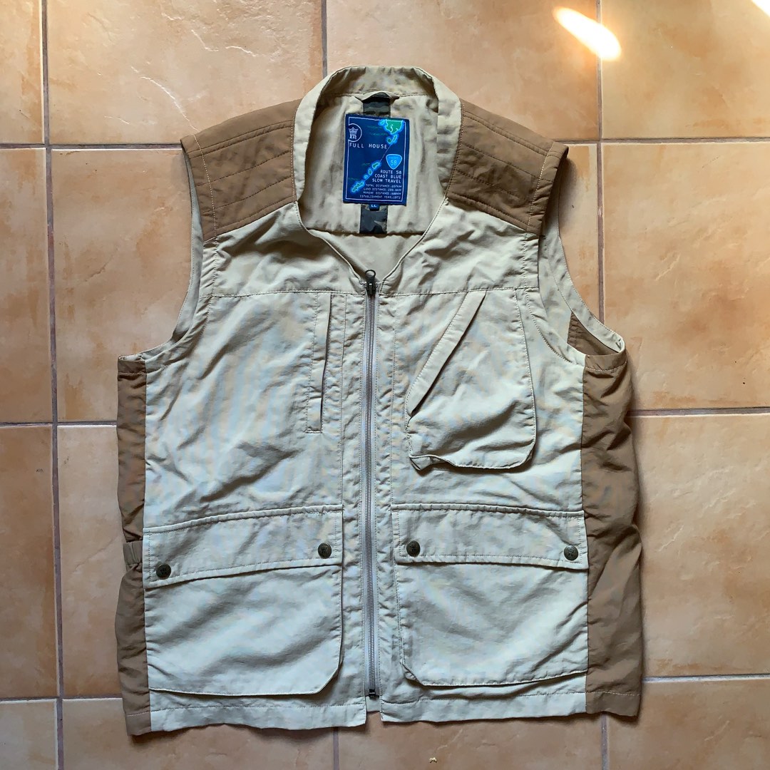 Full House Fishermans Vest, Men's Fashion, Coats, Jackets and Outerwear