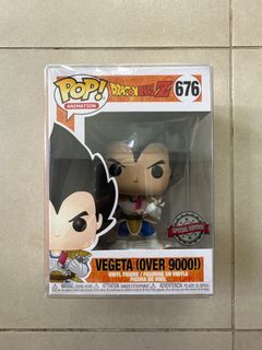 Funko Pop Vegeta Over 9000 Dragonball Z Dragon Ball 676 