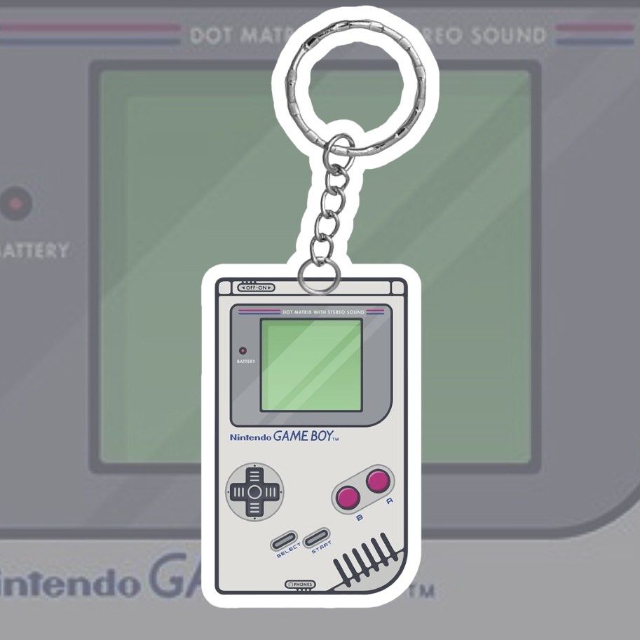 Game boy keychain sales