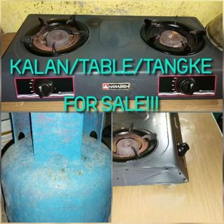 GAS TANK / FOLDABLE TABLE / STOVE