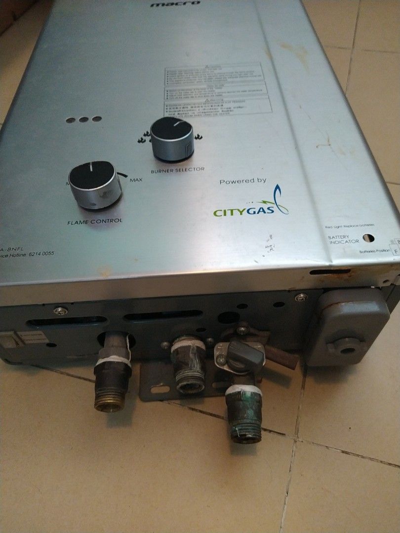 Gas Water heater (electronic not working), TV & Home Appliances, Water