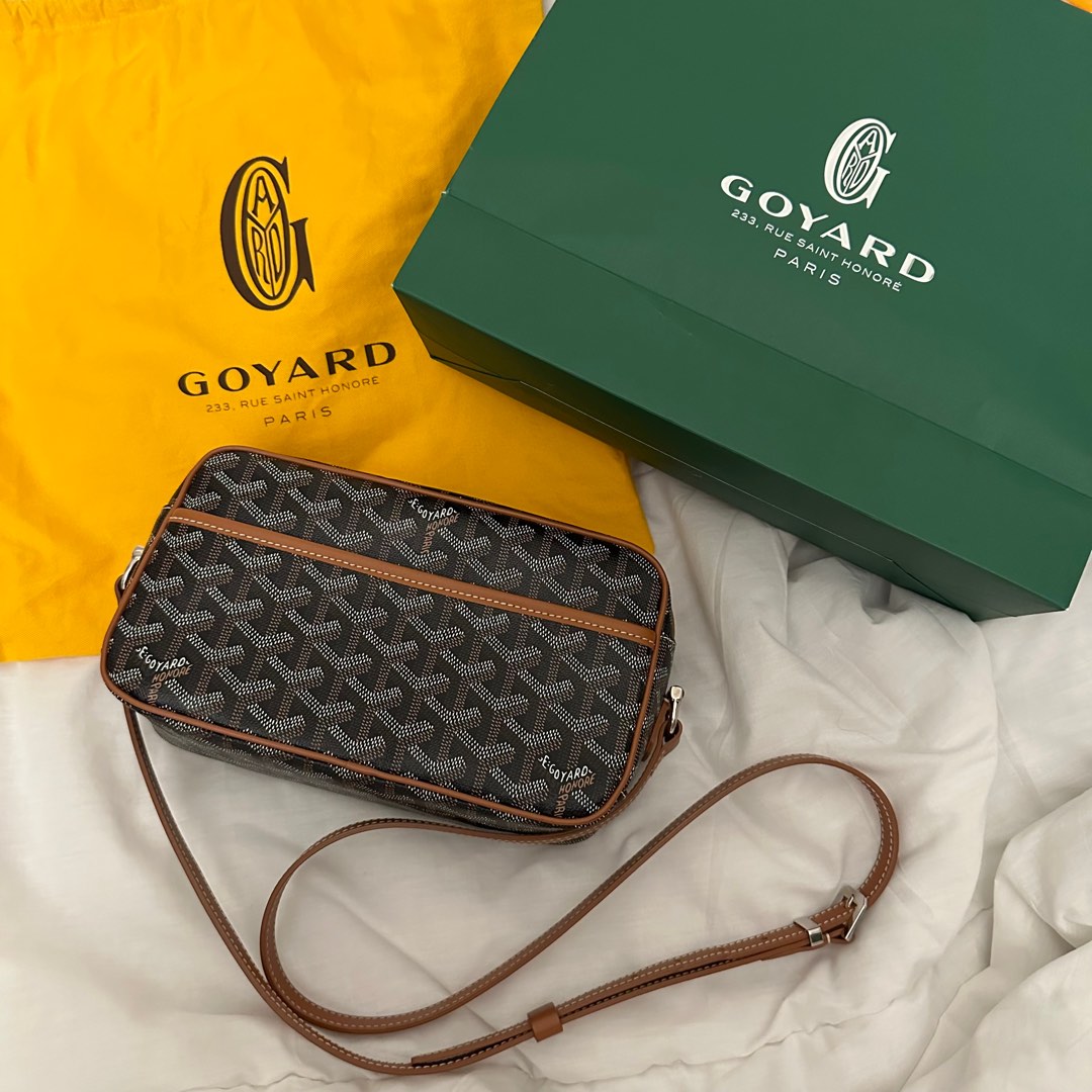 ON HAND: Authentic GOYARD Goyardine Amacapvert Crossbody Bag, Women's  Fashion, Bags & Wallets, Cross-body Bags on Carousell