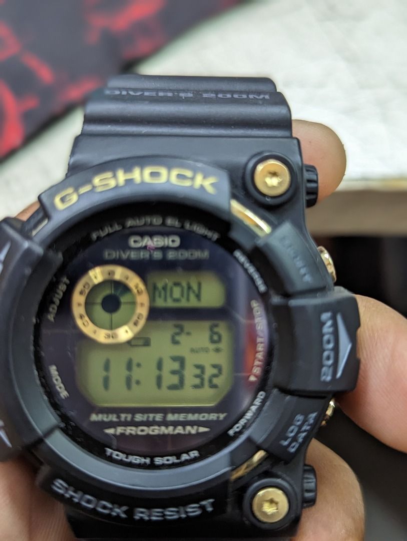 G shock frogman hot sale 25th anniversary price