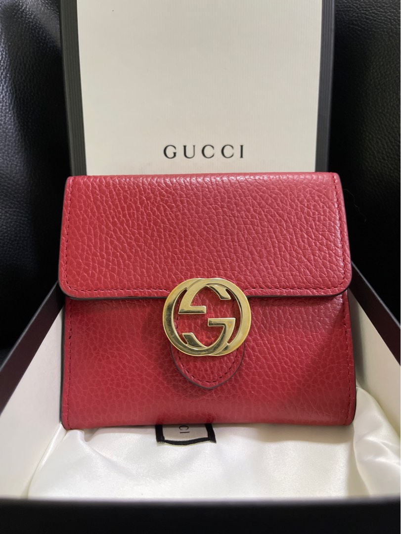 限定品】 GUCCI INTERLOCKING HALF WALLET 598167 aristonkitchen.gr