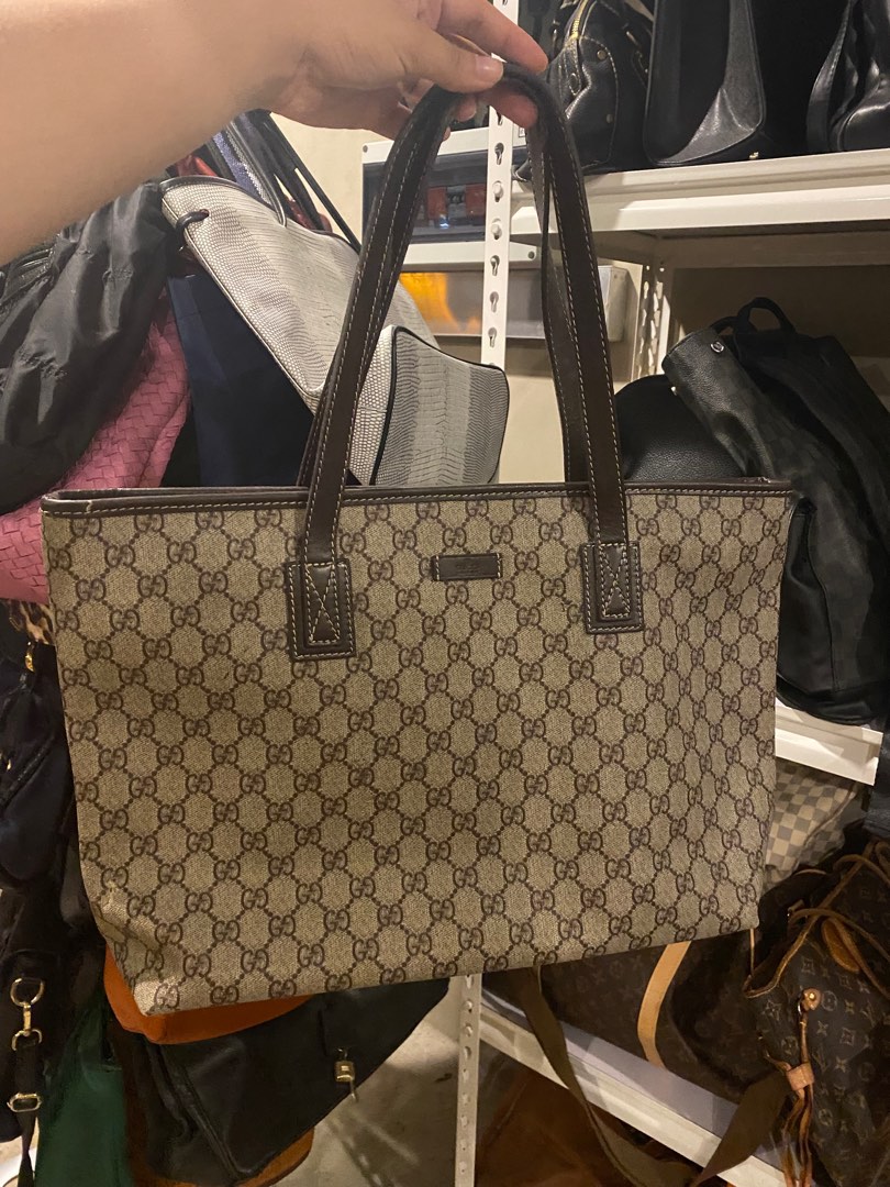 Gucci tote sale with zipper