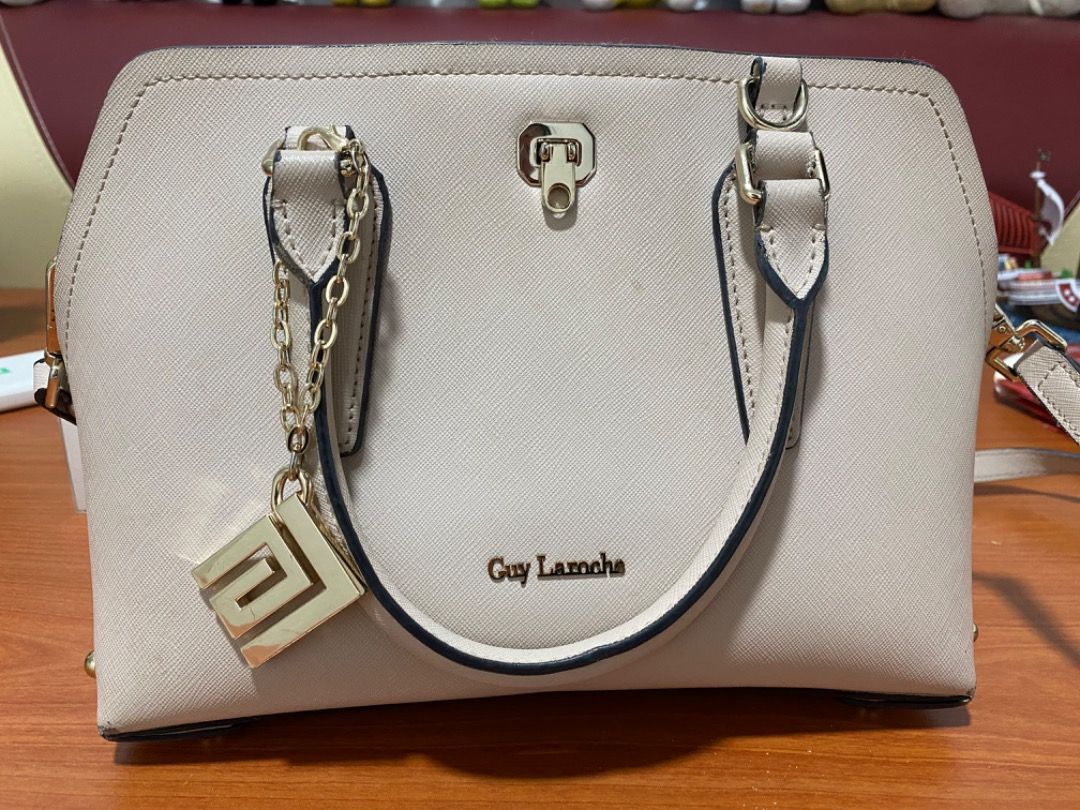 Handbag Guy Laroche Original, Luxury, Bags & Wallets on Carousell