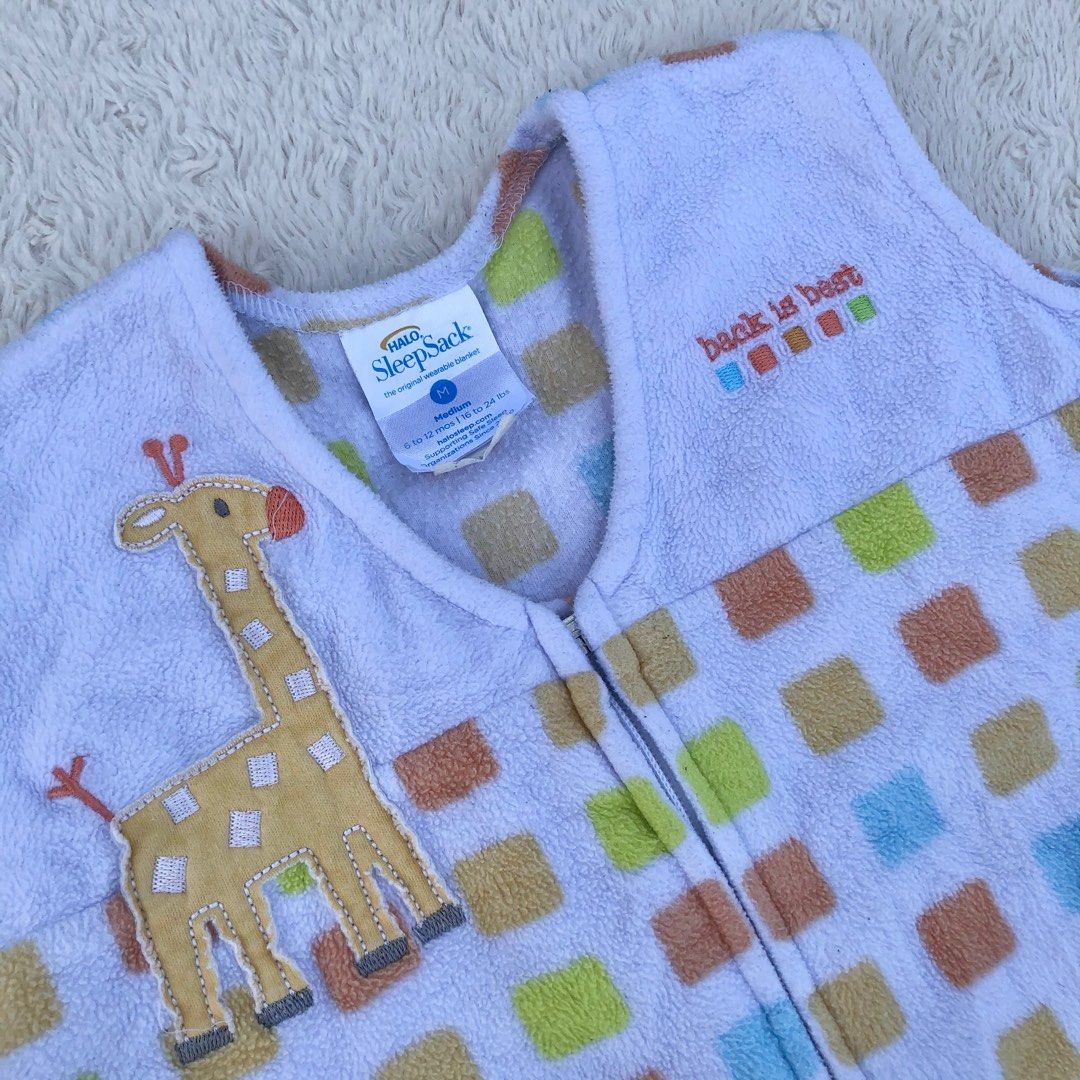 Halo sleepsack Giraffe, Babies & Kids, Babies & Kids Fashion on Carousell