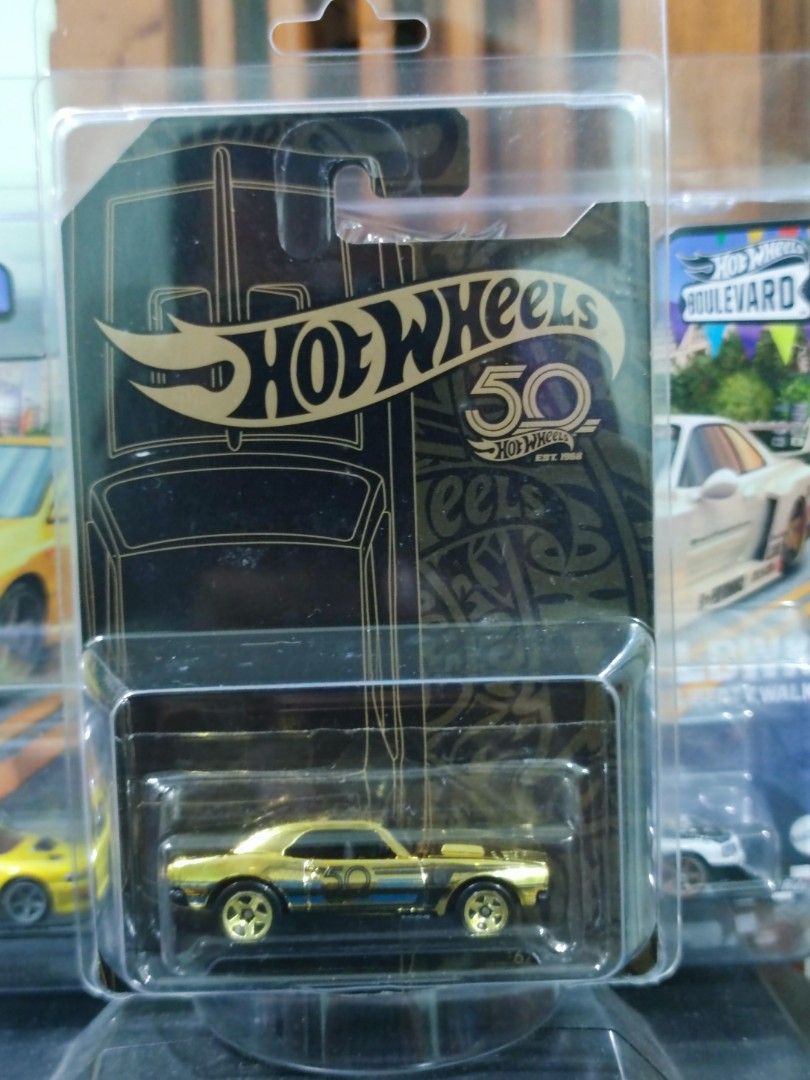 Hot wheels 50th gold best sale camaro
