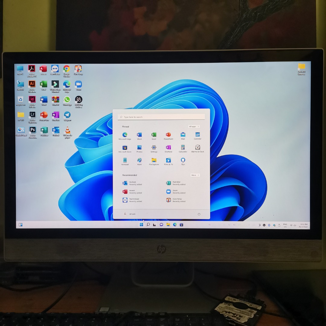 HP ALL IN ONE FORMAT UEFI WIN 11 ORIGINAL Repair Baiki Upgrade
