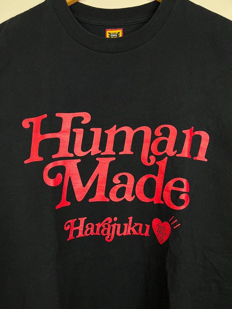 Human Made X Girls Don'T Cry Harajuku T-Shirt #1 White for Men