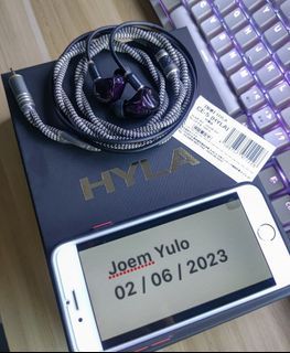 HYLA CE-5 IEM w/ Taekyo cable bundle