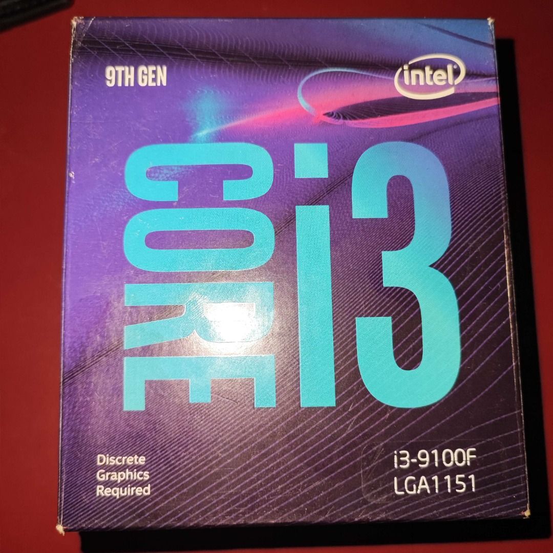 i3 9100f LGA 1151 Socket Rush Sell Computers Tech Parts