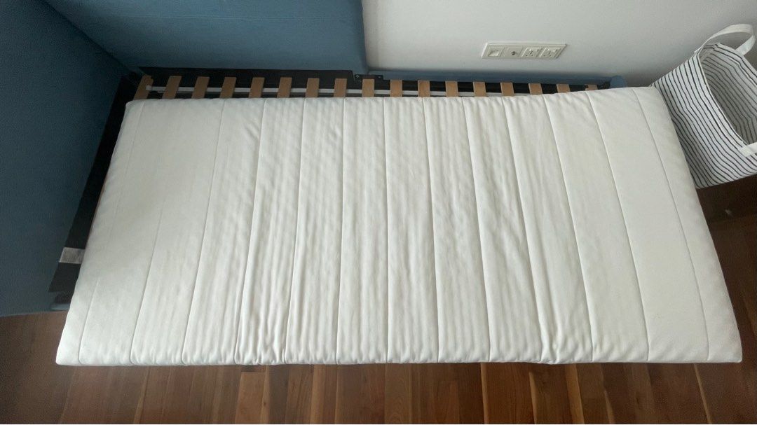 IKEA Blakullen bed frame inlcuding mattress (pick up today for S50