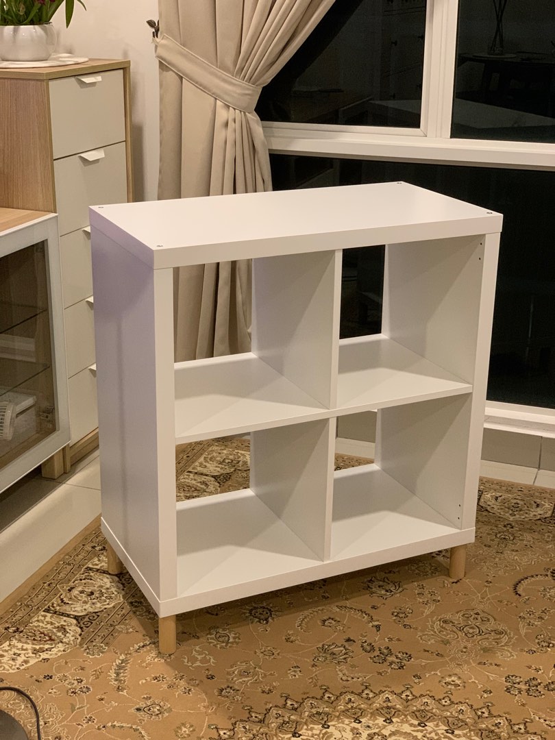 Ikea KALLAX with EKET Leg , Furniture & Home Living, Furniture, Shelves