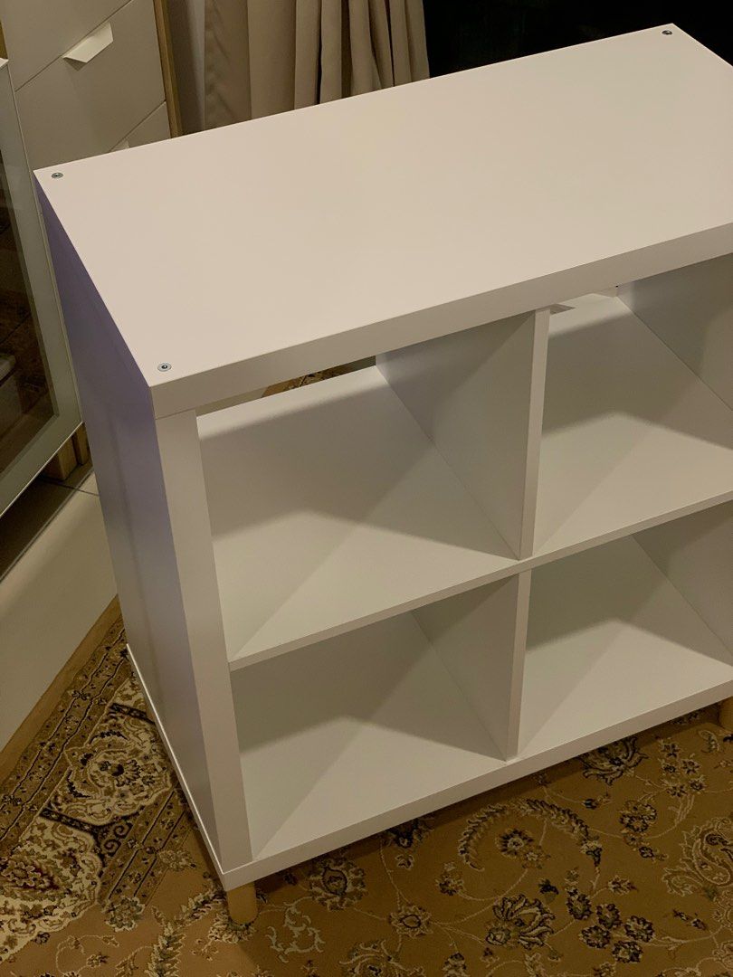 Ikea KALLAX with EKET Leg , Furniture & Home Living, Furniture, Shelves