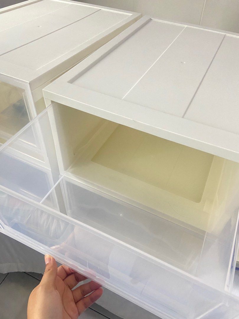 IKEA Plastic Stackable Drawers SOPPROT (PLS READ DESCRIPTION