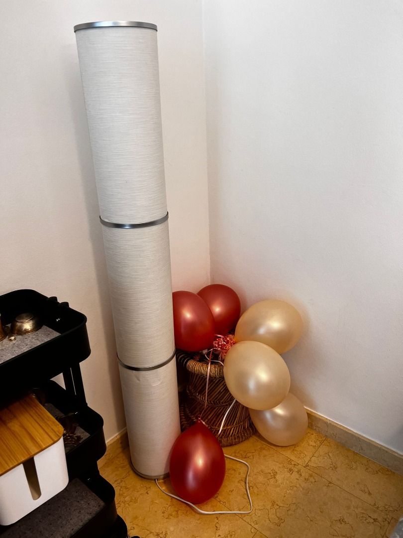 Ikea VIDJA Floor Lamp (138cm), Furniture & Home Living, Lighting & Fans