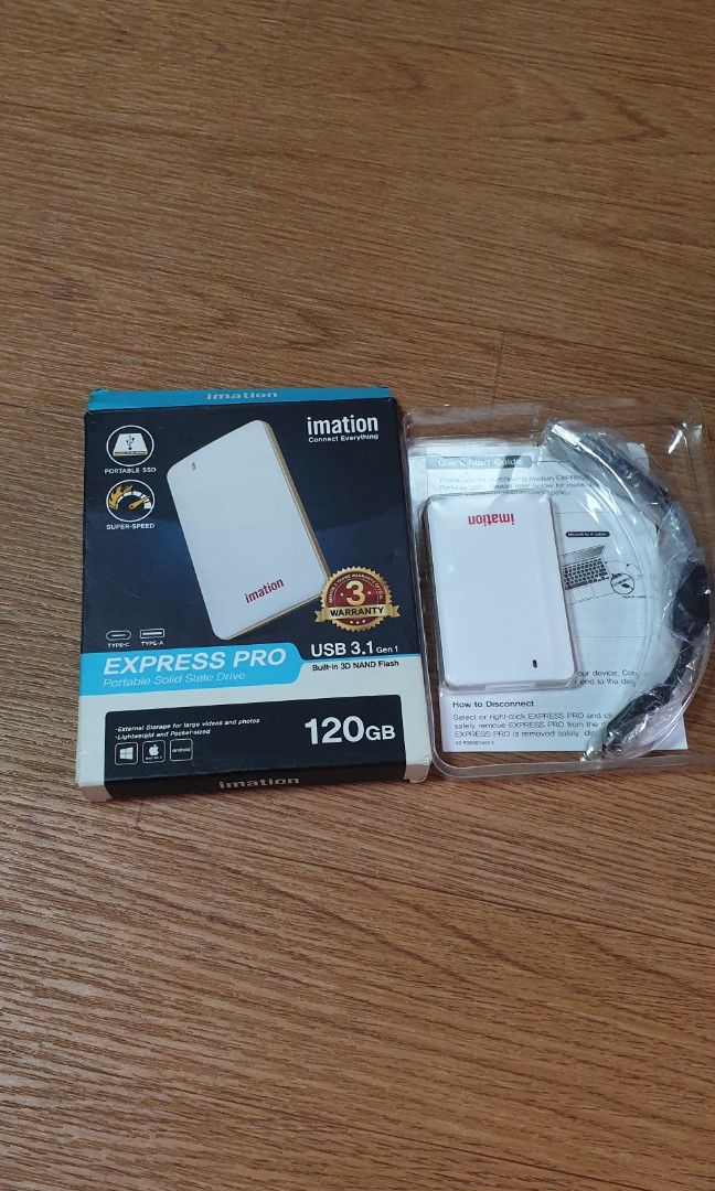 Imation 120gb Portable drive (Category: Memory & SD Cards) located in Cavite. Submitted by sunghanphil_31 (Listing ID 1213592311, Image 2). Description: 📌Brgy.Sampaloc 3 Dasmarinas Cavite.
