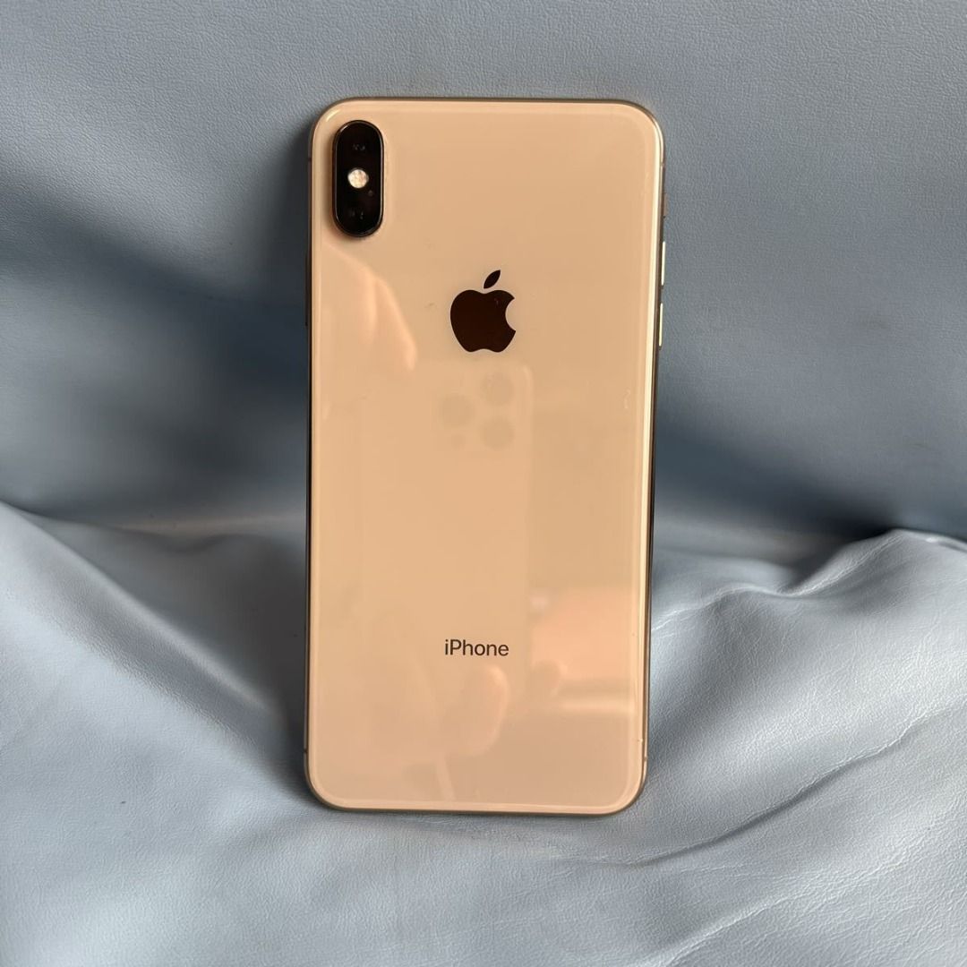 iPhone Xs Max 512GB Gold Softbank Sim 已解鎖Apple, 手提電話, 手機