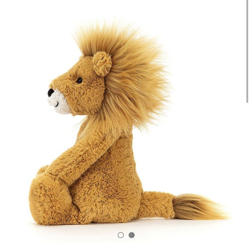 Jellycat Bashful Lion (medium), Hobbies & Toys, Toys & Games on Carousell