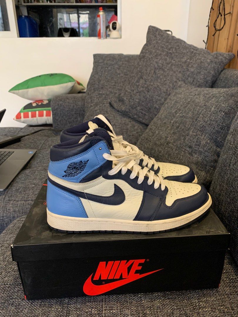 jordan 1 obsidian cream laces