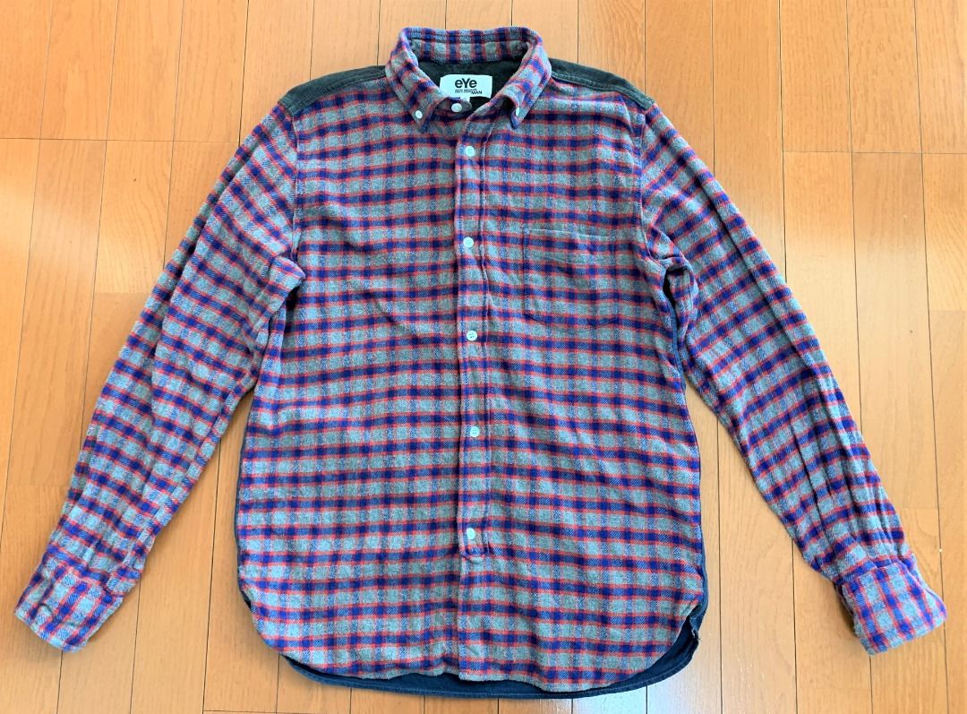 Junya Watanabe comme des garcons 2016ss multi-fabric shirt Japan