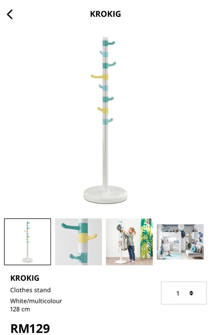 Krokig ikea, Furniture & Home Living, Home Decor, Other Home Decor on