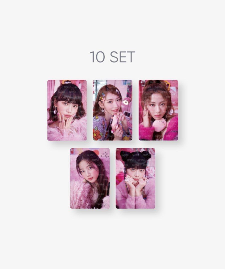 LE SSERAFIM Photo Card 10set 小卡, 興趣及遊戲, 收藏品及紀念品, 韓