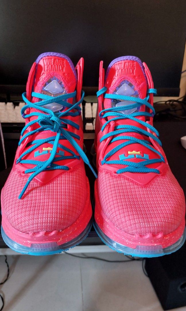 Nike LeBron 19 XIX King's Crown CZ0203-600 Siren Red Basketball Shoes  Sneakers