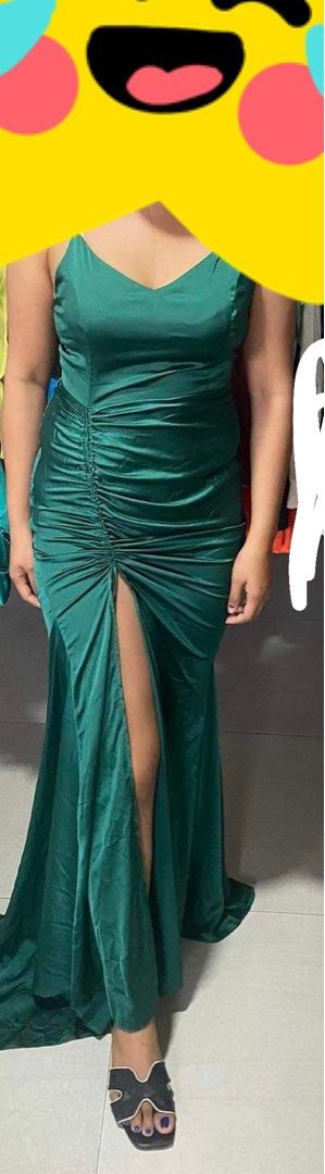 legit Shein dress (Category: Evening dresses & gowns) located in Makati City. Submitted by eurecajoy (Listing ID 1213669217, Image 1). Description: Worn once in my friends wedding. Last price posted. Bought this for around 1.3k plus. You can check on Shein app. Message me for more pics and video of the dress.