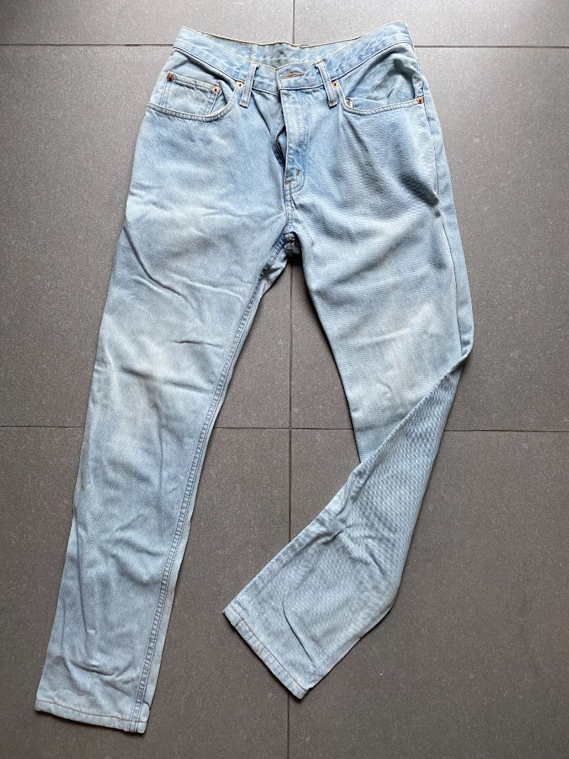 Levi s 521 jeans light blue size 32 waist Men s Fashion