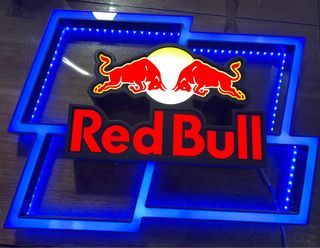 Light panel (Red Bull) Bedroom light ok!