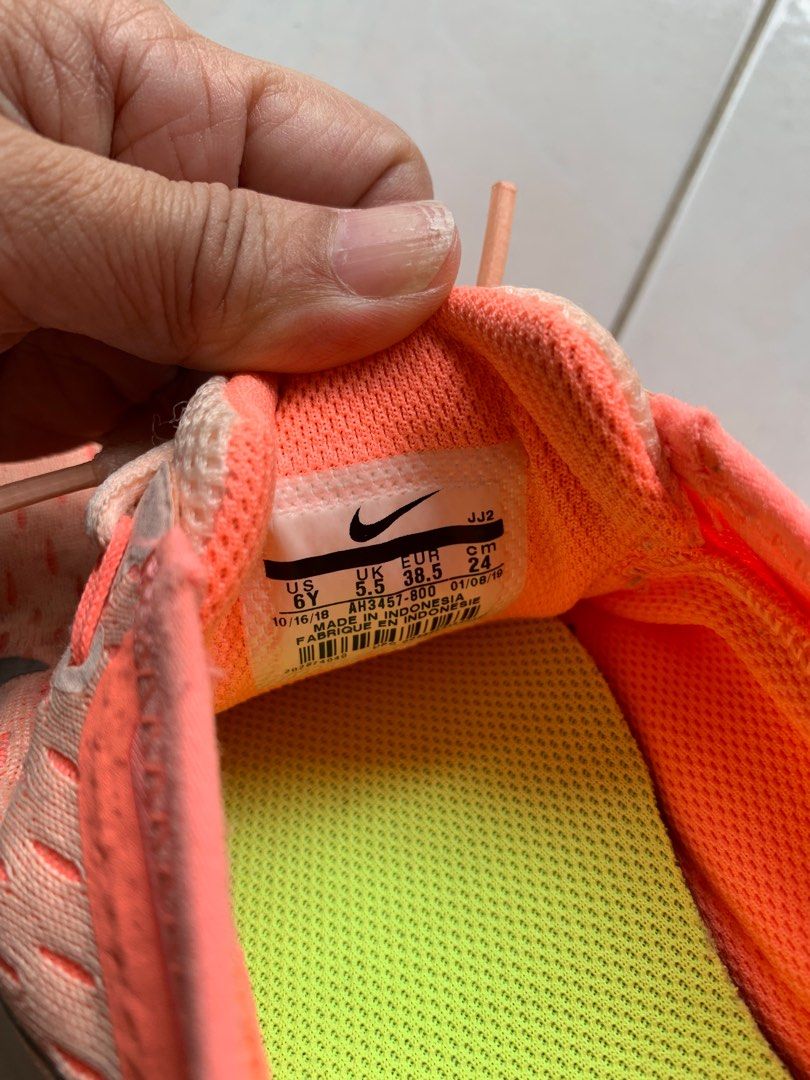 Nike 6y in cm 2025