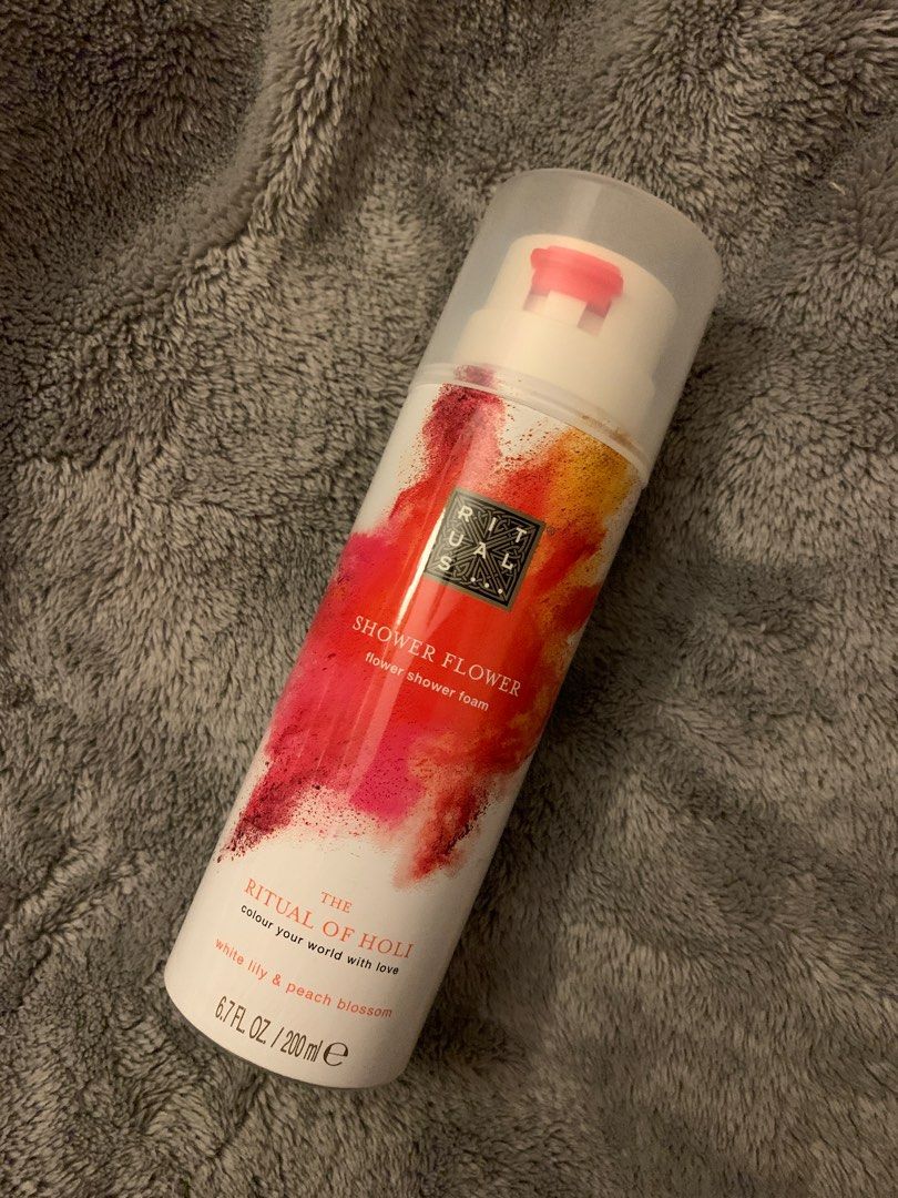 Limited edition Rituals flower shower foam (The ritual of holi), 美容