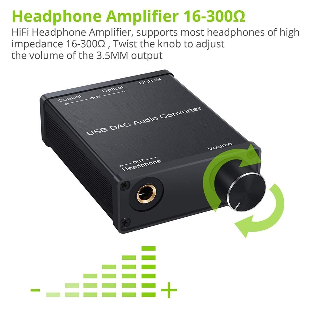Usb dac sales audio converter