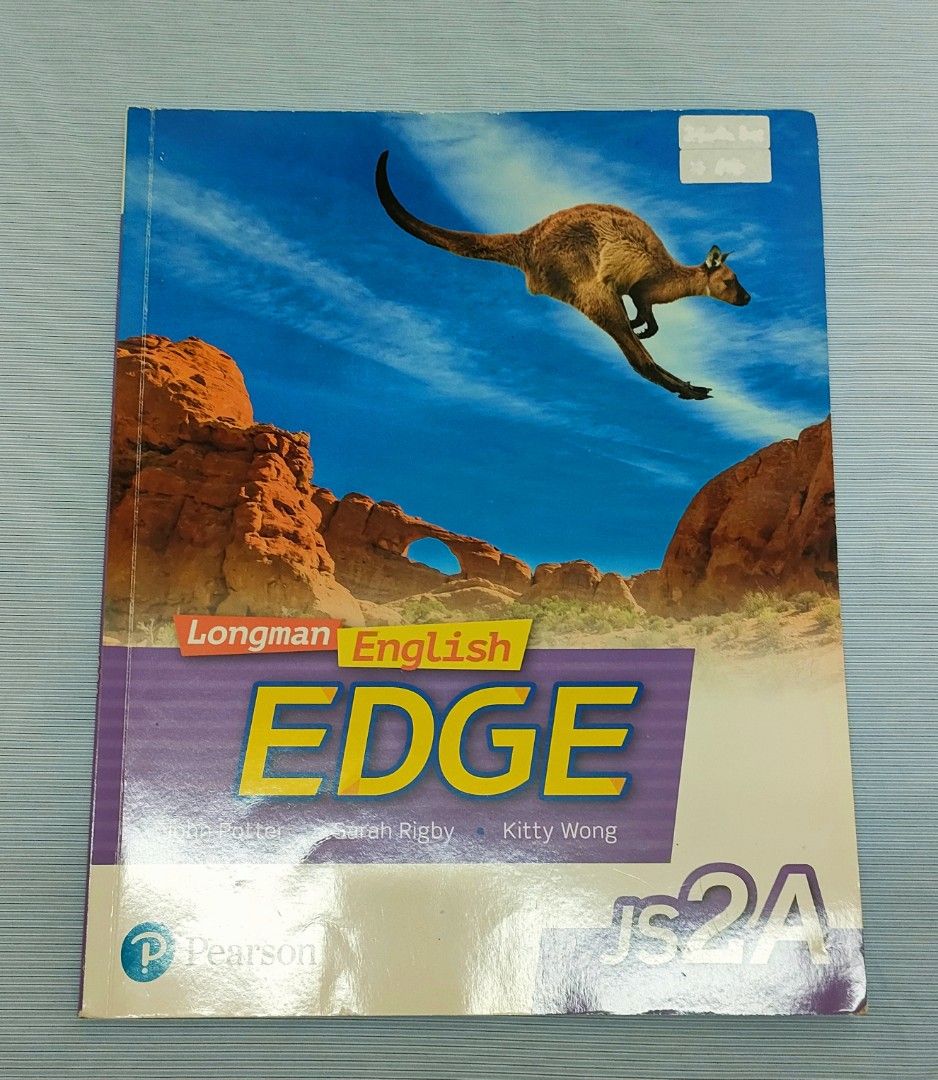 Longman English Edge Js2a 2b Workbook Textbook Exercise 作業 初中 英文 英語課本 教科書 補充練習 自學 書本 書籍 中學生 中2 中二 舊書 二手書 興趣及遊戲 書本