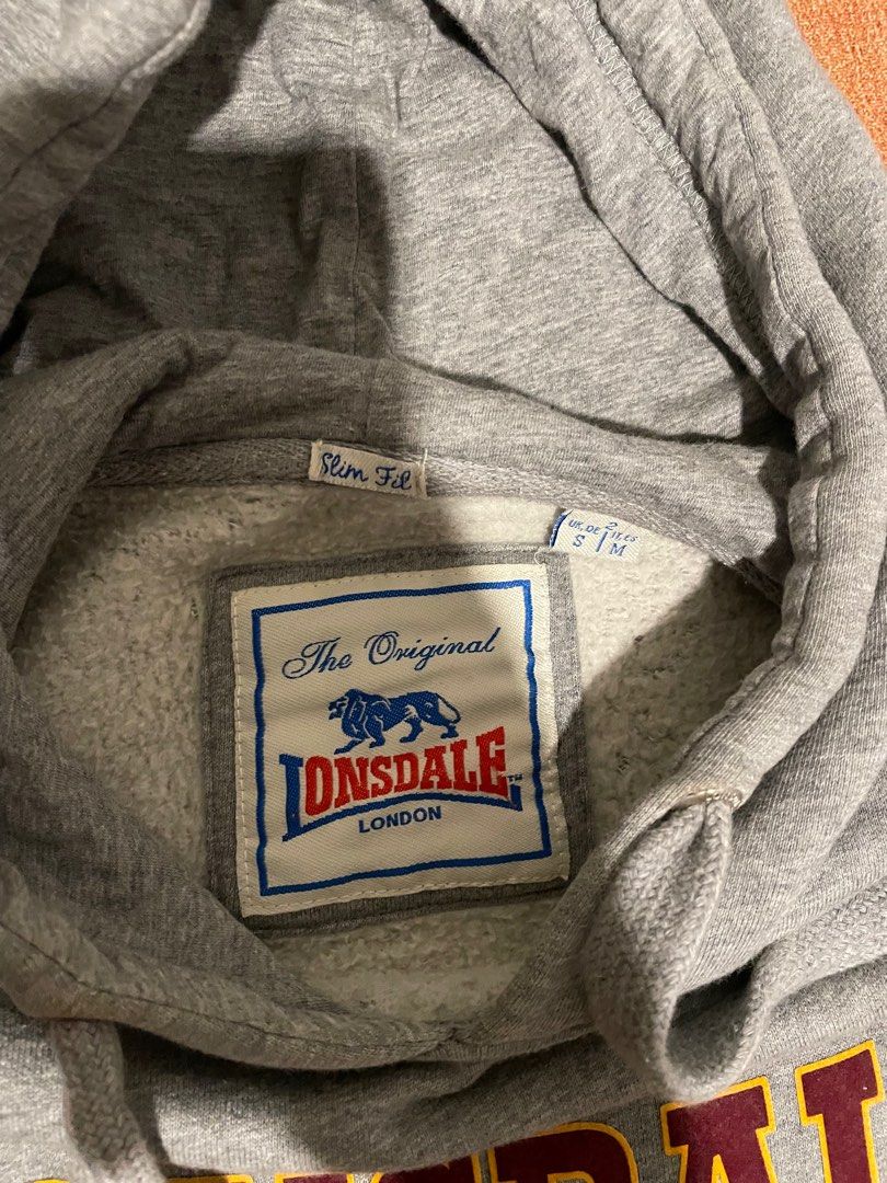 Lonsdale hoodie mens on sale