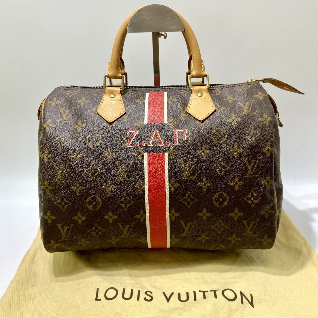 louis vuitton bag initials