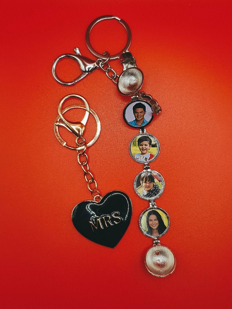 Locket keychain discount for him
