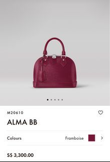Alma Bb Louis Vuitton - 30 For Sale on 1stDibs