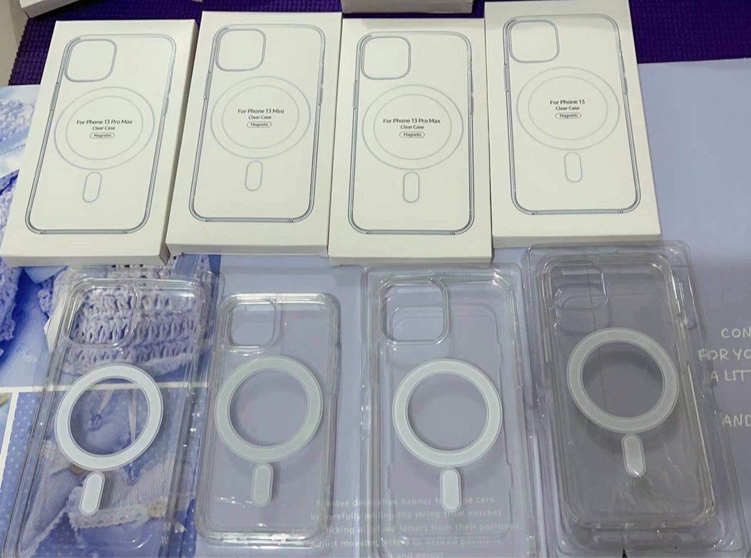magsafe case for iphone 13, iphone 13 mini, iphone 13 pro & iphone 13 pro max (Category: Cases & Sleeves) located in Mandaluyong City. Submitted by kaikhaleb (Listing ID 1213741211, Image 1). Description: for sale magsafe case for iphone 13, iphone 13 mini, iphone 13 pro & iphone 13 pro max retails : 150 wholesale : 110.