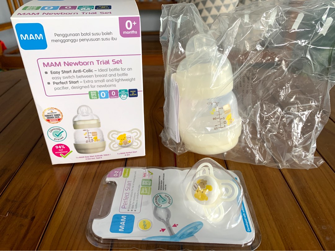 MAM Anti Colic Baby Bottle Babies Kids Nursing Feeding