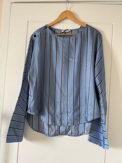 Mango satin top