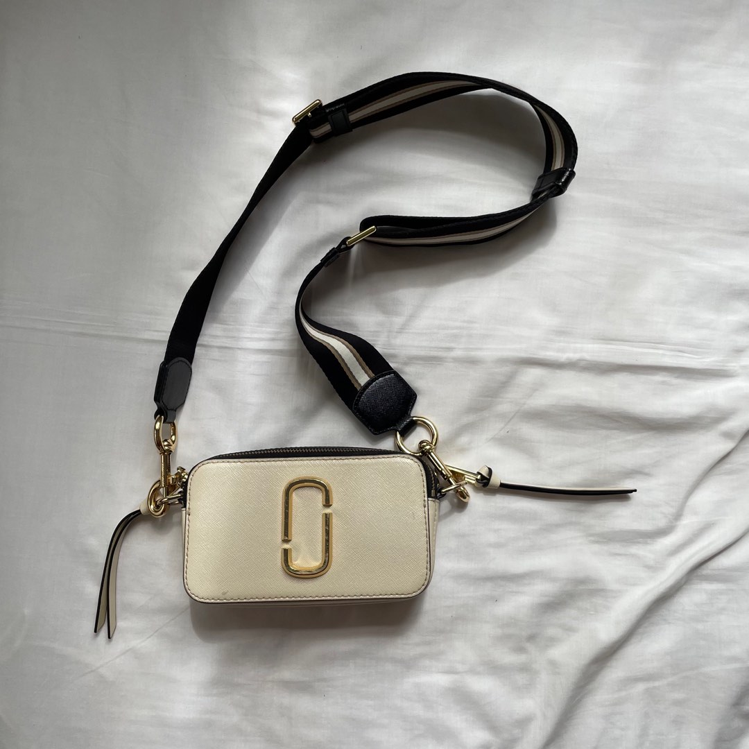 Marc jacobs snapshot bag silver hot sale