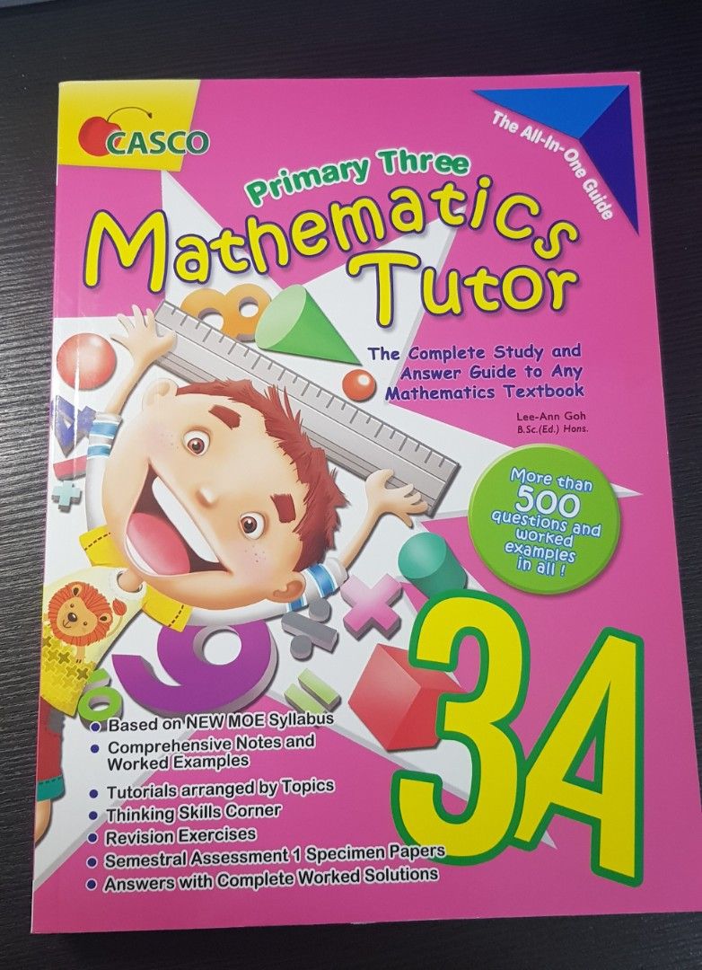 Mathematics Tutor Primary 3A, Hobbies & Toys, Books & Magazines ...