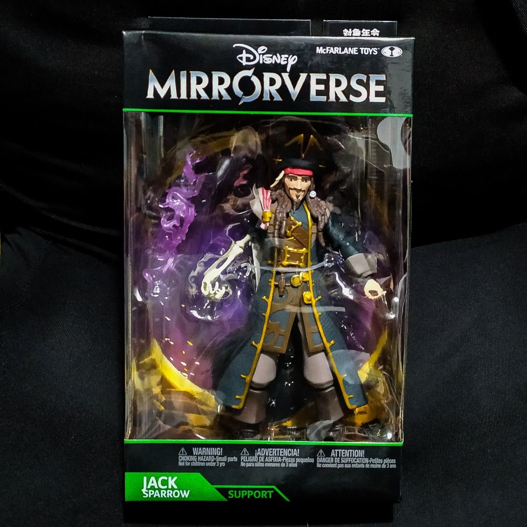Mcfarlane Disney Mirrorverse Captain Jack Sparrow (Category: Figurines & Statues) located in Cainta. Submitted by watchmanart (Listing ID 1213711951, Image 1). Description: Item is brand new, sealed and authentic. Box may have slight/minor dents. Available Thru Grab and Lalamove or meetup if near Cainta, Rizal. Shipping fee is shouldered by the buyer..